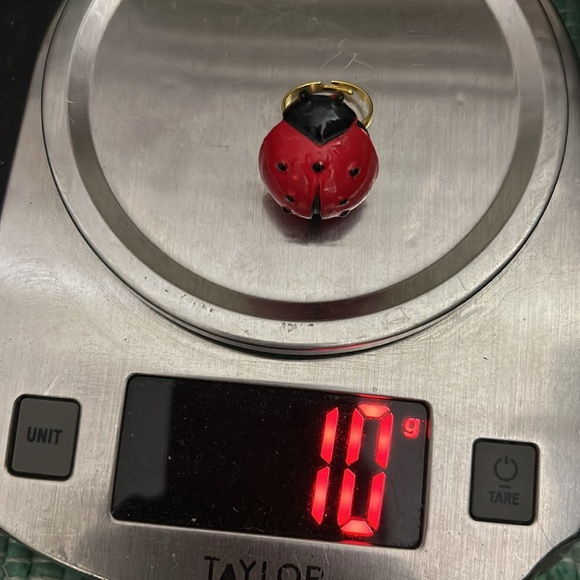 🖤Handmade Ladybug 🐞 ring - Picture 10 of 11
